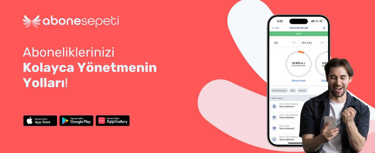 Manage Your Subscriptions Easily | Abonesepeti