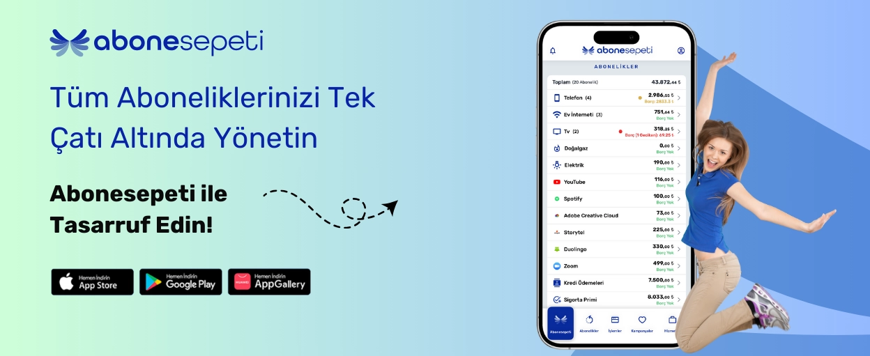 Manage Subscriptions in One Place | Abonesepeti