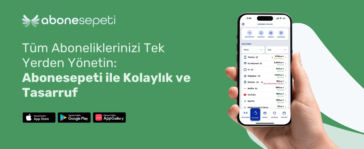 Manage All Your Subscriptions in One Place: Convenience and Savings with Abonesepeti