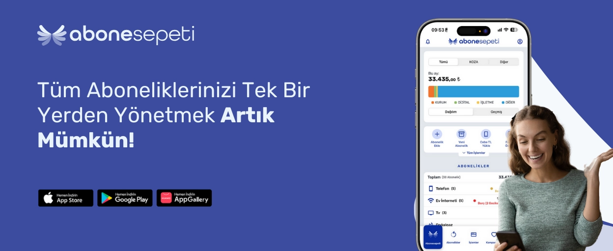 Tüm Aboneliklerinizi Tek Bir Yerden Yönetmek Artık Mümkün