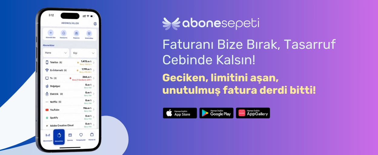 Faturanı Bize Bırak, Tasarruf Cebinde Kalsın!