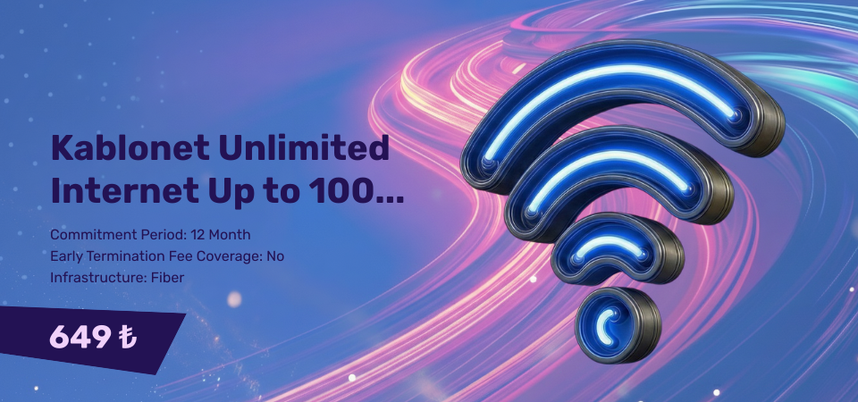 Kablonet Unlimited Internet Up to 100 Mbps Kablonet Unlimited Internet Up to 100 Mbps