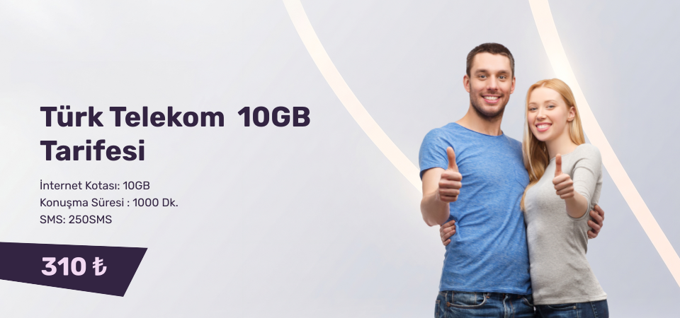 Türk Telekom  10GB Tarifesi
