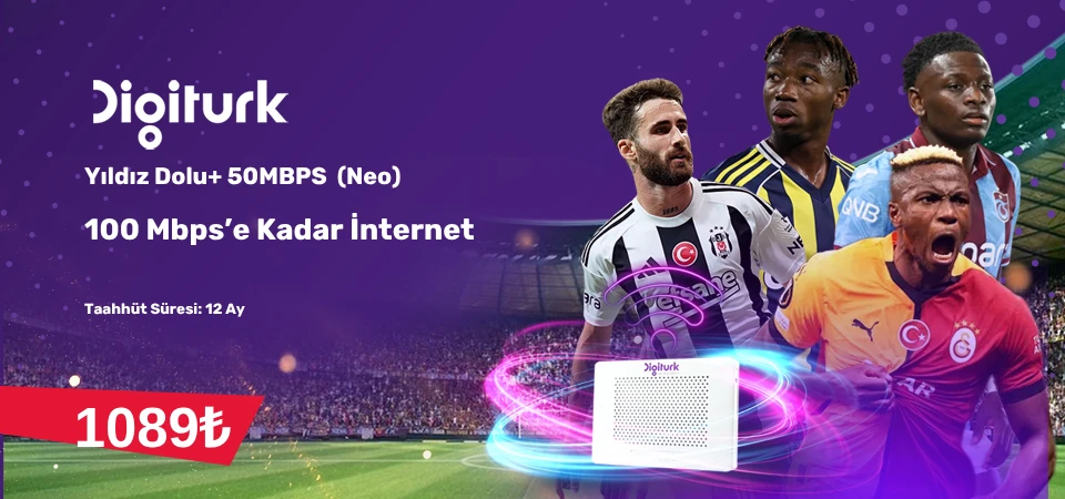 Digiturk Yıldız Dolu+ 100 Mbps (Neo)
