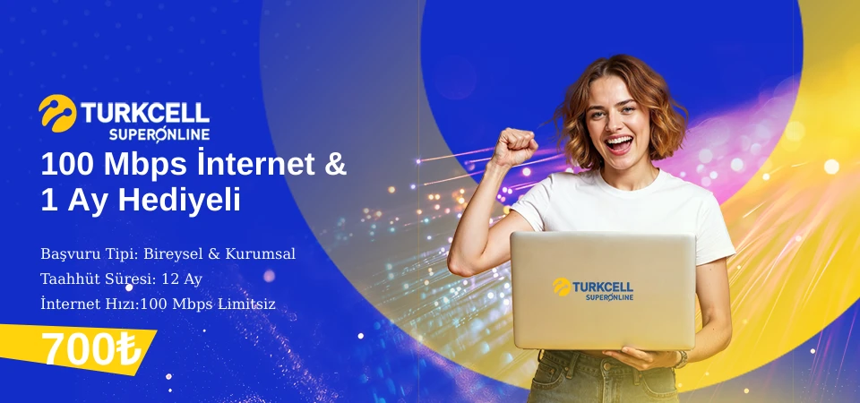 Turkcellilere 1 Ay Ücretsiz Fiberle Hayatı Yakala 100 Mbps