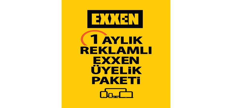 Exxen 1 Aylık Dijital Üyelik Kodu - Reklamlı