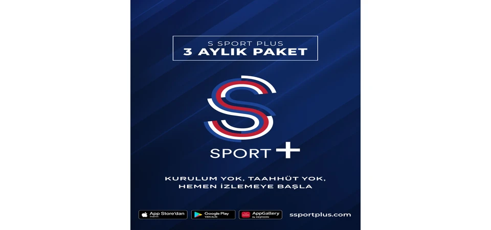 S Sport Plus 3 Aylık Paket