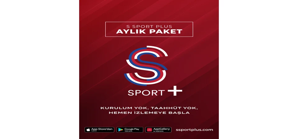 S Sport Plus 1 Aylık Paket