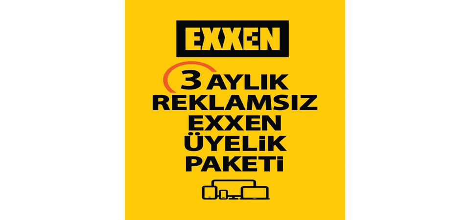 Exxen 3 Aylık Üyelik Kodu - Reklamsız