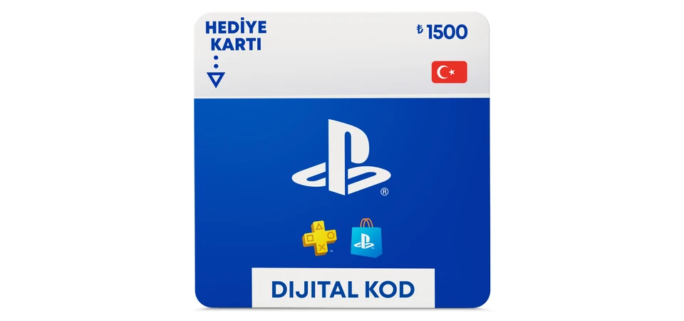 Sony PlayStation Store 1500 TL Hediye Kartı