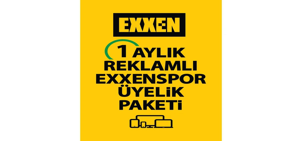 Exxenspor 1 Aylık Üyelik Kodu - Reklamlı