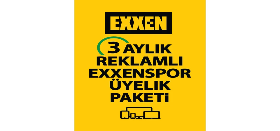 Exxenspor 3 Aylık Üyelik Kodu - Reklamlı