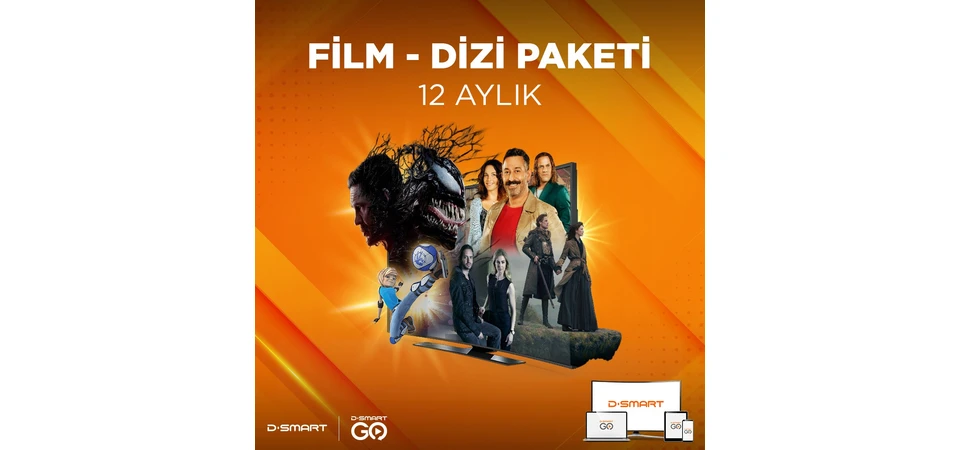 D-Smart GO Film-Dizi 12 Aylık Dijital Abonelik Kodu