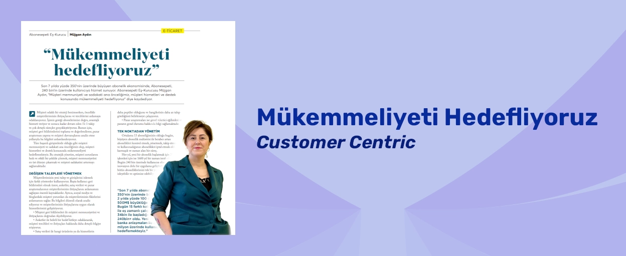 Mükemmeliyeti Hedefliyoruz