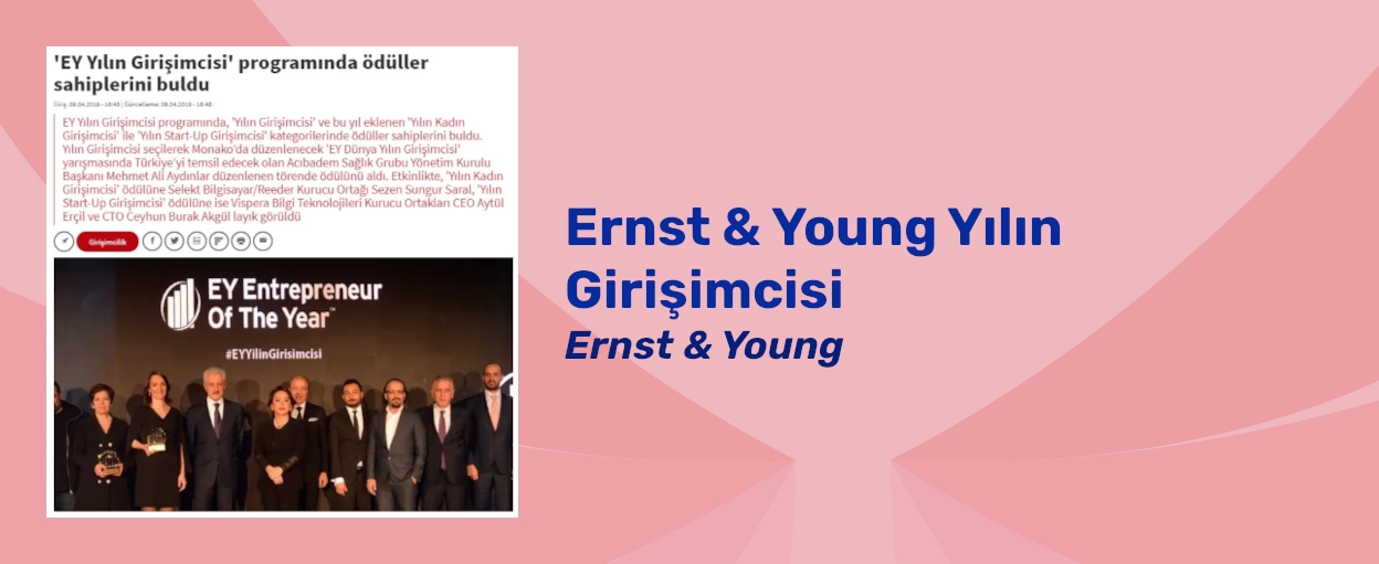 Ernst & Young, Entrepreneur Of The Year Ernst & Young, Entrepreneur Of The Year